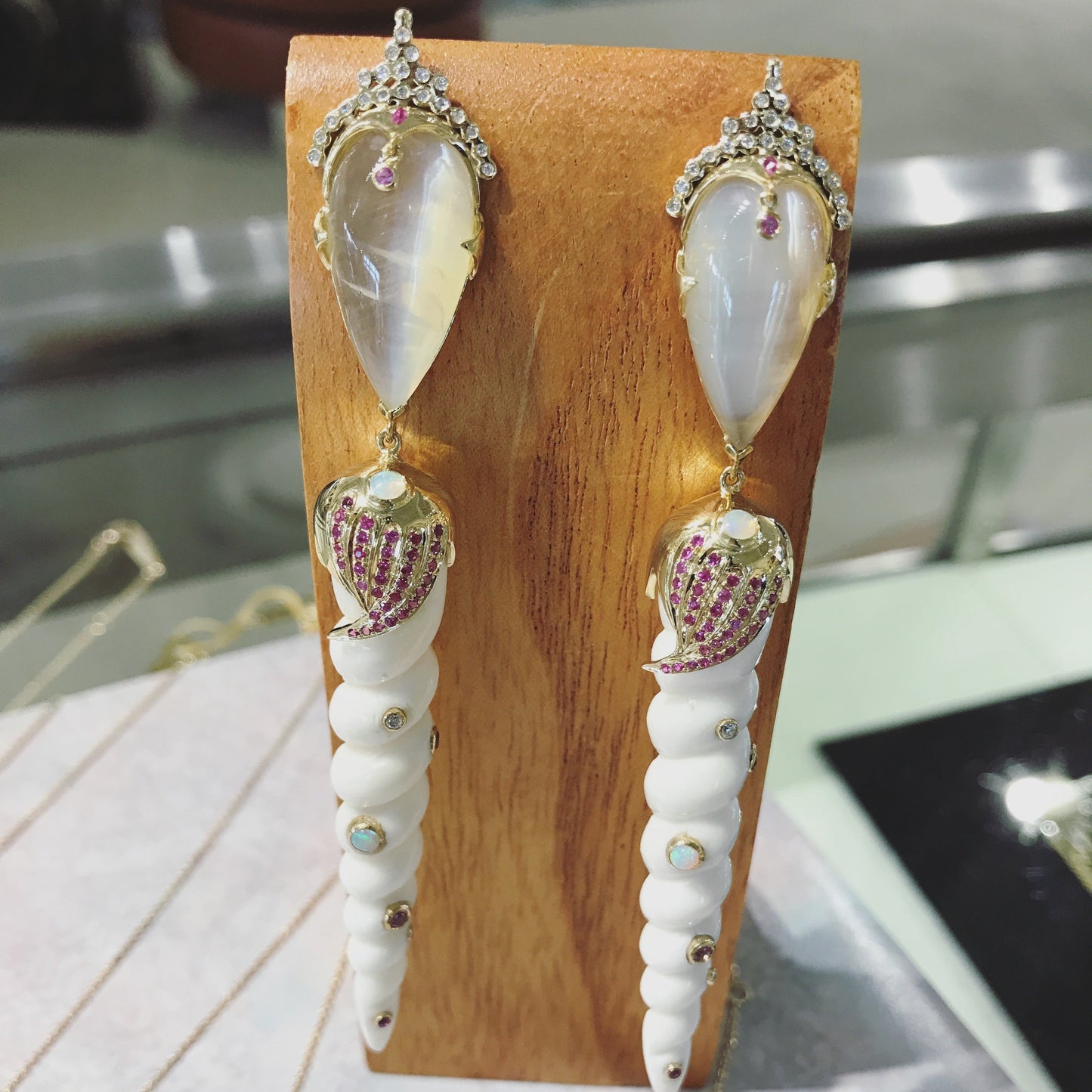 Swan Earrings