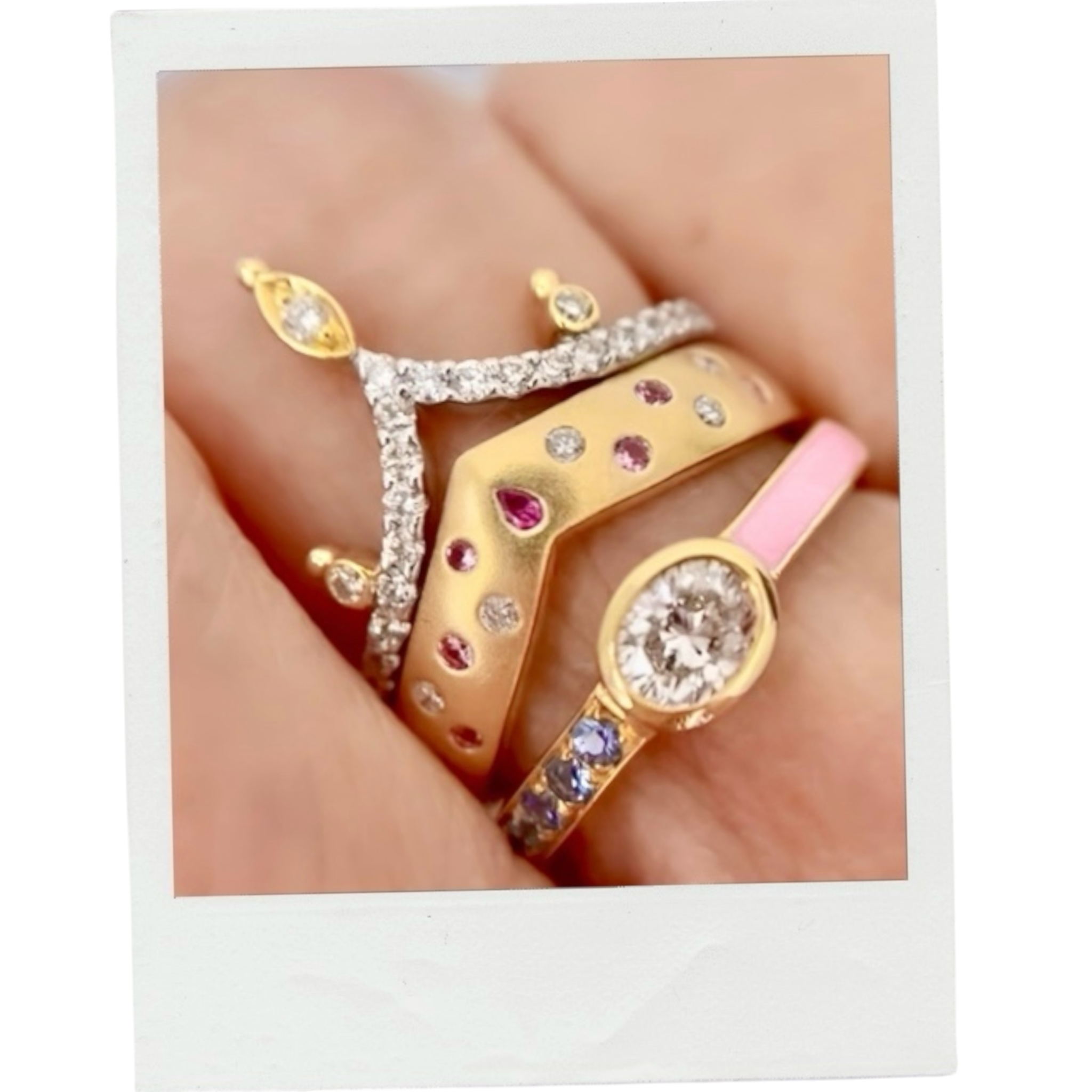 UNHADA RINGS 18k fine jewelry wearable magic for the free-spirited ...