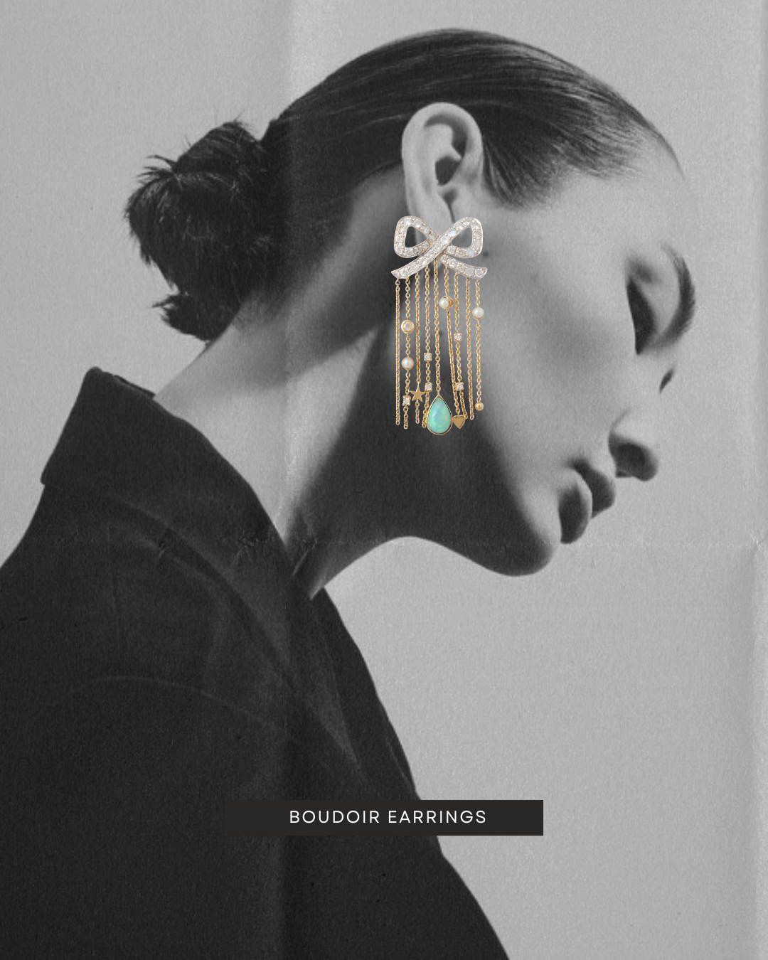 Boudoir Bow Earrings